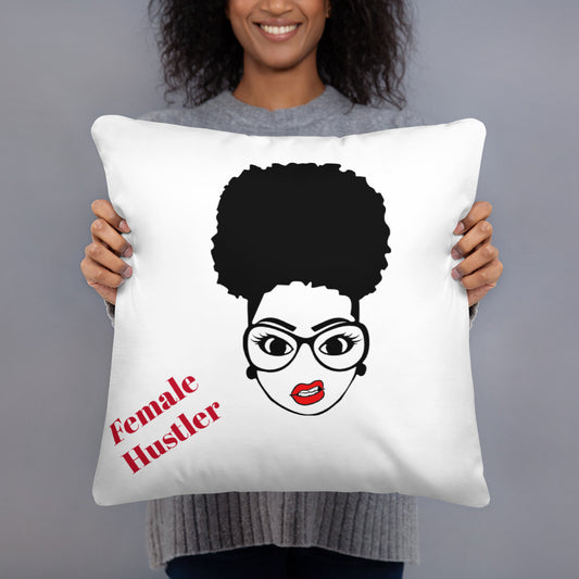 Female Hustler Bosslady Basic Pillow